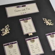 Handmade Table Plan