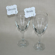 Handmade Glass tags