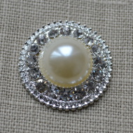 Cheap Vintage Wedding Ammi Pearl and Diamante embellishment  | Diamante Embellishments