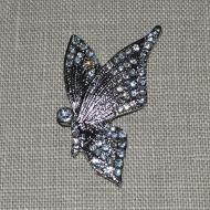 Cheap Vintage Wedding Crystal Butterfly  | Diamante Embellishments