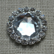 Cheap Vintage Wedding Crystal Medium Round  | Diamante Embellishments