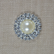 Cheap Vintage Wedding Double round  | Diamante Embellishments
