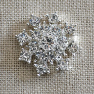 Cheap Vintage Wedding Poppy  | Diamante Embellishments